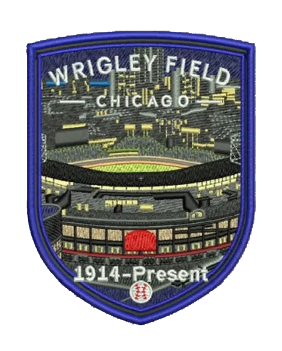 Wrigley Field Chicago commemorative stadium patch, 1914–Present